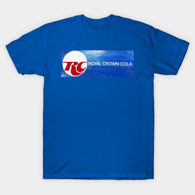 RC COLA ROYAL CROWN COLA VINTAGE SIGN T-Shirt by Overthetopsm